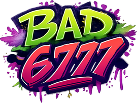bad 6777 নীয়ন লোগো